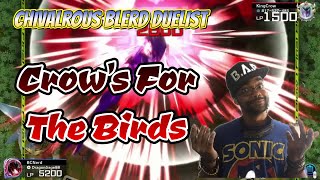 Chivalrous Blerd Duelist: Crow Lost To The Blackwing Crew