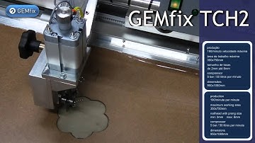 GEMfix - TCH2 Automatic machine to apply nailheads with prongs