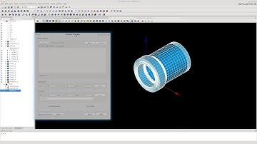 Salome Exercise 03: Tube with Hexagonal Mesh