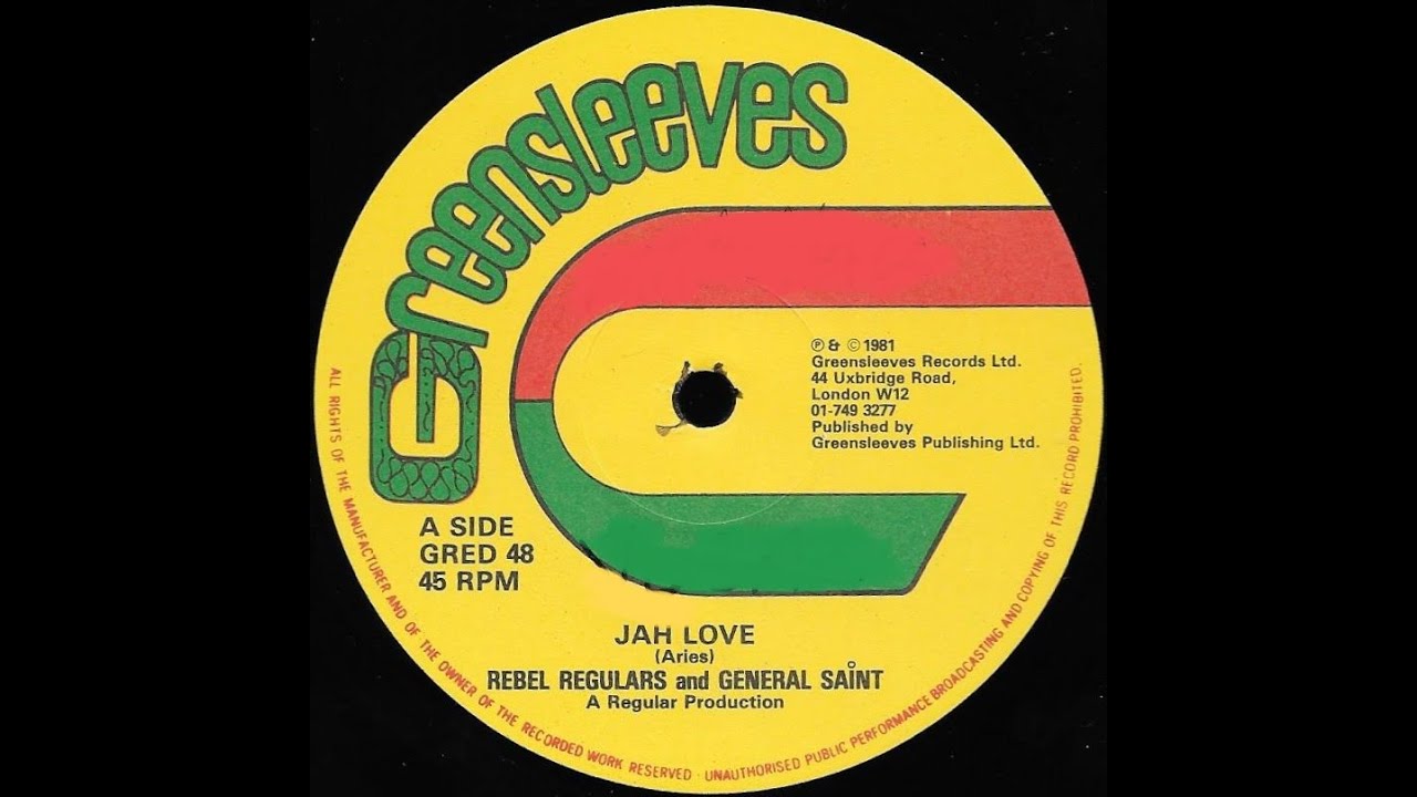 洋楽 Rebel Regulars / Jah Love (Greensleeves) Rebel Regulars feat