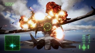 Ace Combat 7: Skies Unknown (Su57 + Pulse Laser) Mission 19 l Lighthouse |_・)ψ