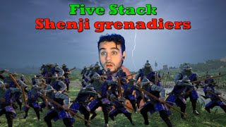 Five Stack Shenji Grenadiers Go Boom!!!