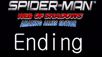 Spider-Man: Web of Shadows (Amazing Allies Edition) - Ending - Spider-Man Vs. Venom