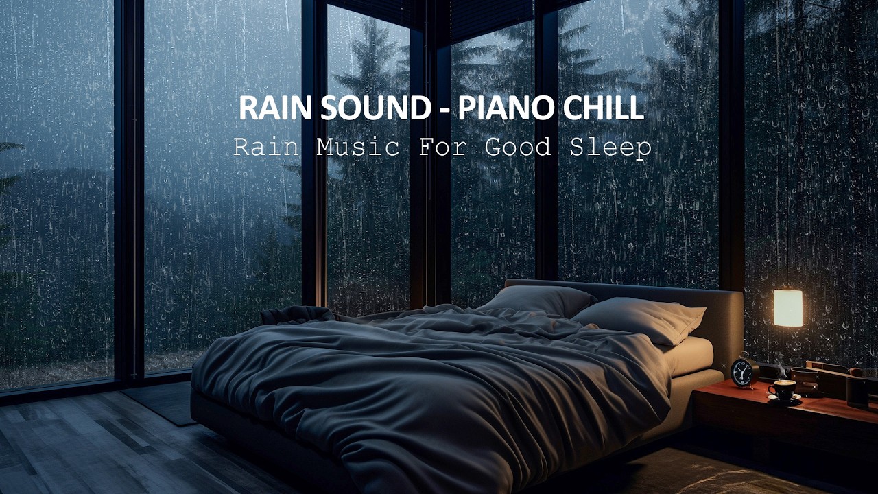 3 Hours Soothing Piano and Rain Sounds – Perfect Music for Stress ...