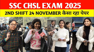 ssc chsl review 2025, 2nd shift 24 november review 2025, ssc chsl full analysis and shift wise paper
