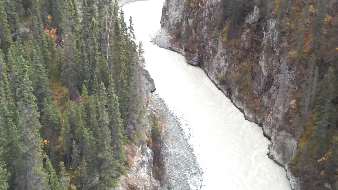 Kuskulana River Bridge, McCarthy Road, Chitina Alaska September 23