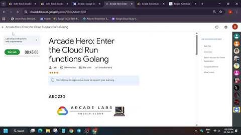 Arcade Hero: Enter the Cloud Run functions Golang #ARC230 #qwiklabs #arcade