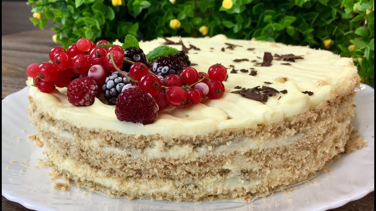 Торт «Простое Удовольствие» за 10 минут!