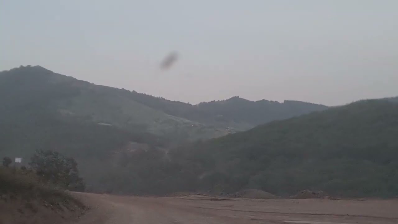 Korcabulaqdan Hacısamlıya çəkilən yeni yol, Laçın.