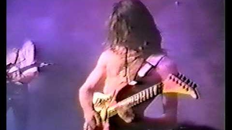 Rusty Cooley 1990- 91 Guitar solo from Billy X