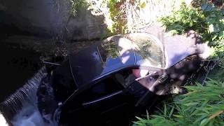 Car plunges into Gilbert Creek by gpdailycourier 368 views 6 years ago 1 minute, 40 seconds