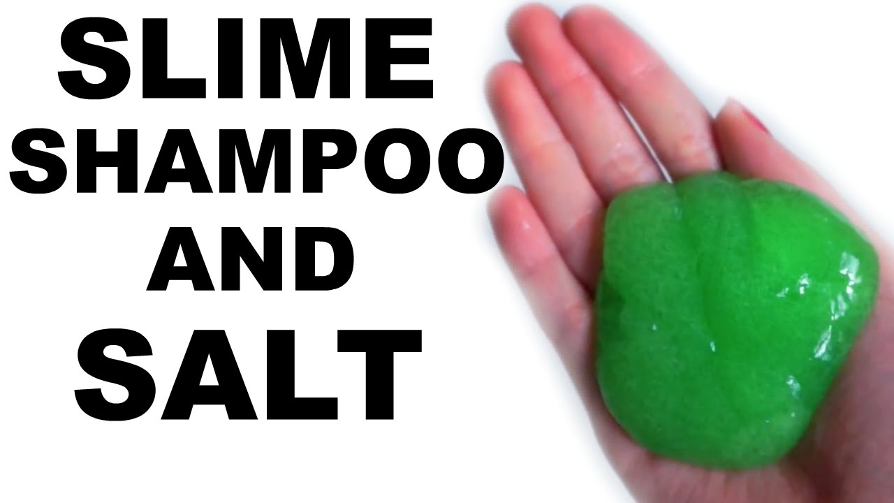 How To Make Slime Without Glueboraxdetergentcontact Lens Solutioncornstarch Shampoo And Salt
