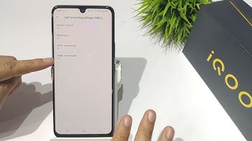How to Activate Call Forwarding iqoo z6 pro 5g,z6 | Call forward kaise kare, Call Forwarding Setting
