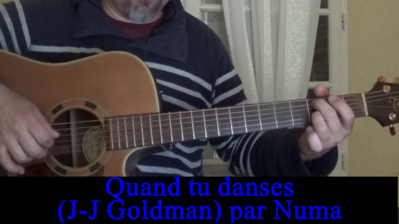 Quand tu danses (JeanJacques Goldman) reprise guitare voix 1997 YouTube