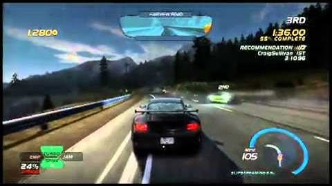 Need For Speed Hot Pursuit : Gamescom 2010 EA Conference Gameplay