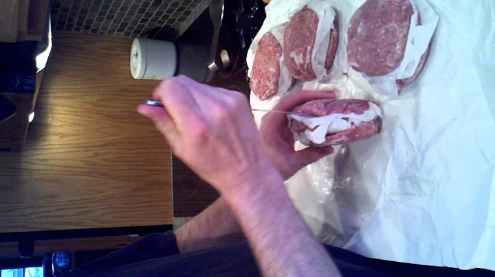 How to break apart our frozen patties