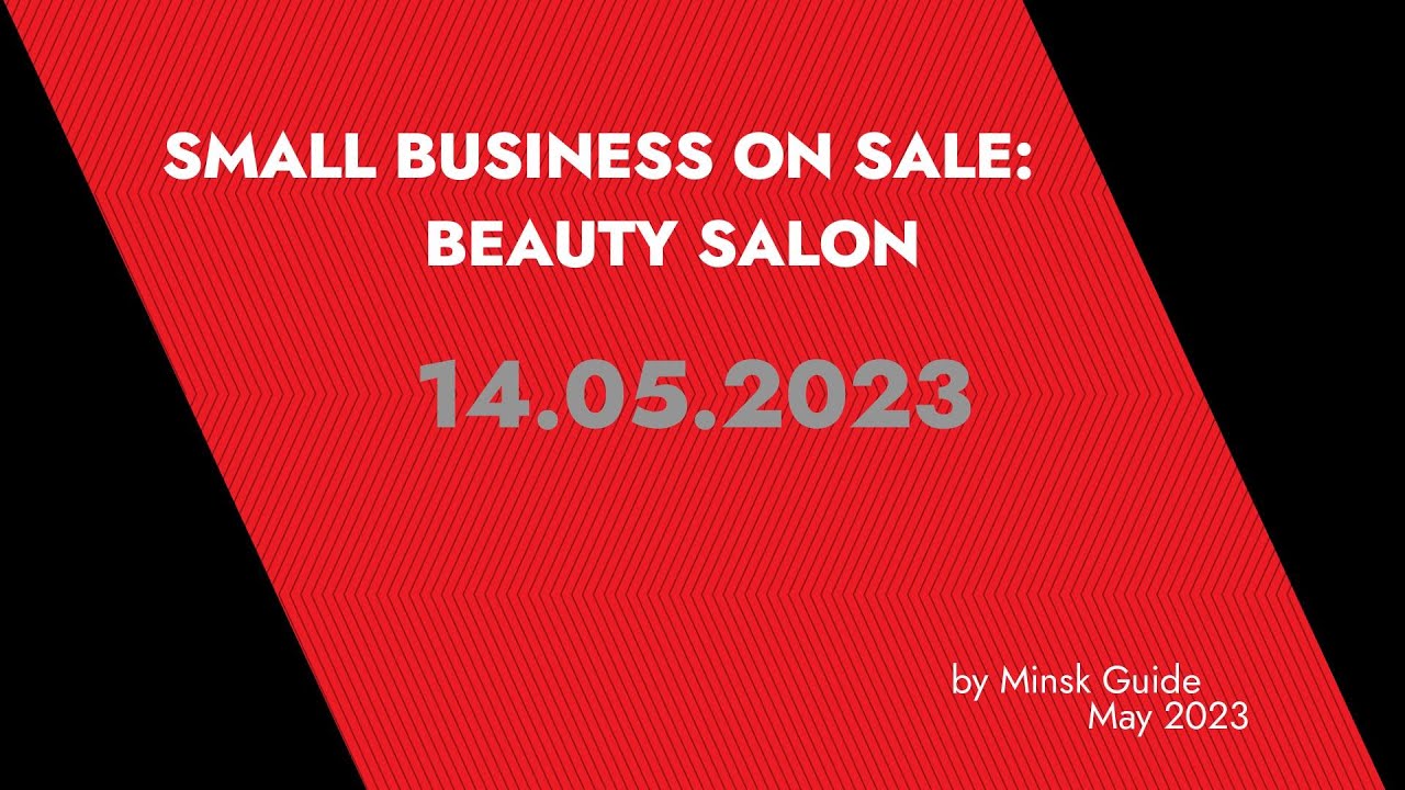 Beauty salon on sale in Minsk* (SOLD) YouTube