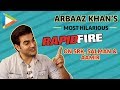 Arbaaz Khan’s EPIC Questions for SRK, Salman Khan & Aamir Khan are a LAUGH RIOT”| Rapid Fire