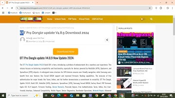 EFT Pro Dongle update V4.8.9 2024 - Unlock Tool - FRP Bypass - All redmi realme Unlock Tool