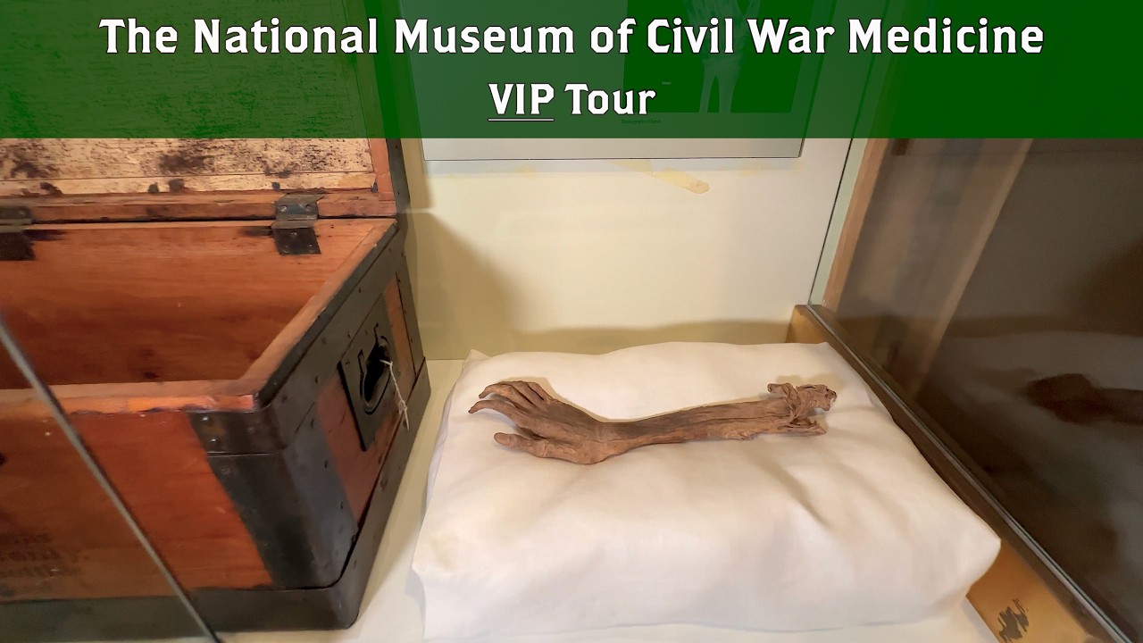 Touring the National Museum of Civil War Medicine