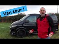 VW T6 van tour with oven and toilet and custom bed !! VANLIFEUK