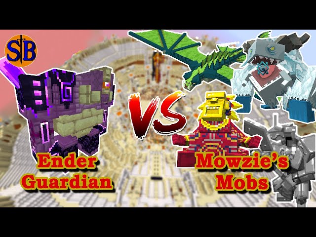 Ender Guardian (L_Ender 's Cataclysm) vs Mowzie's mobs