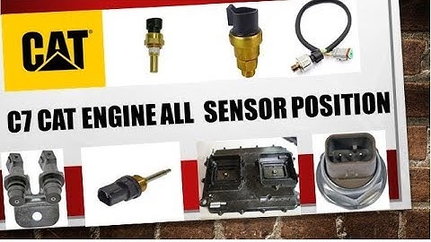 C 7 HEUI ENGINE ALL SENSOR POSITION VIDEO