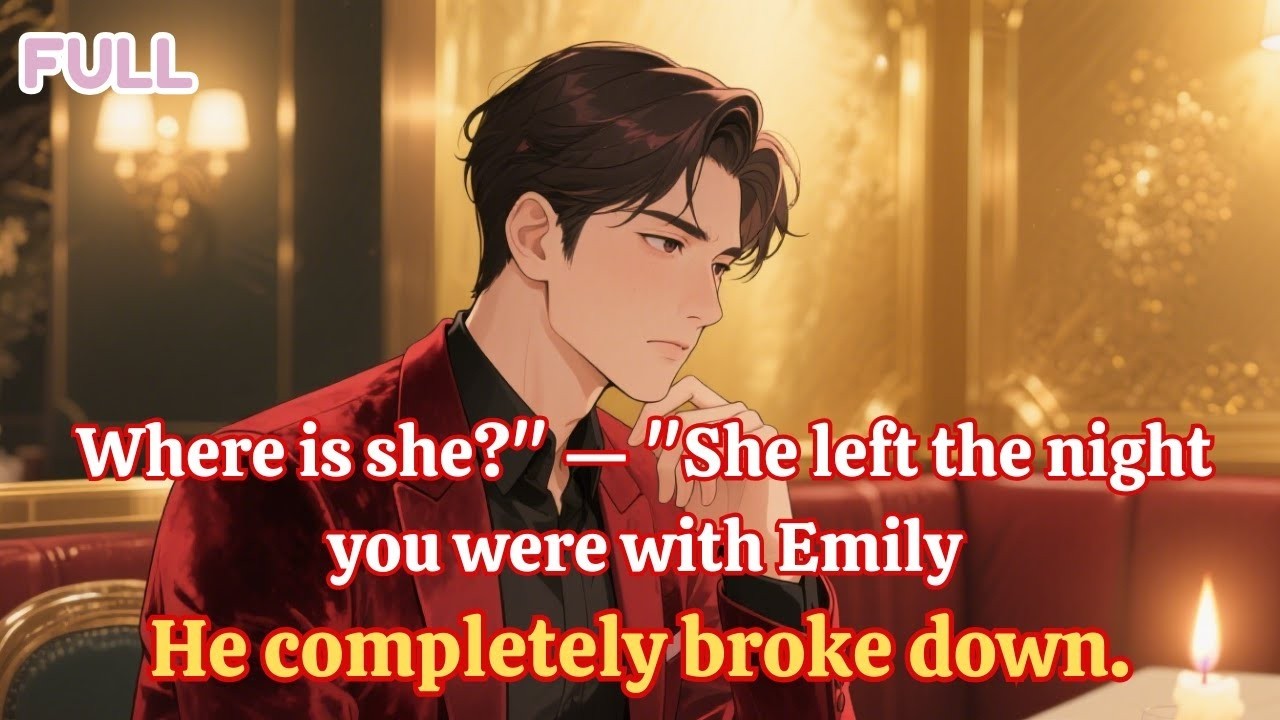 Where is she — She left the night you were with Emily  He completely broke down