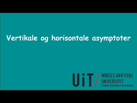 Video: Hvordan tegner du horisontale asymptoter?