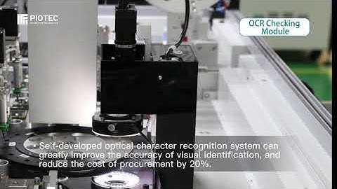 OCR Checking Module of M2M Chip Moduel Personalization Machine for eSIM, IoT, Vehicles...