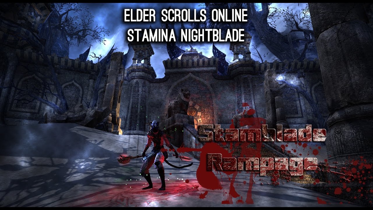 Stamina Nightblade Build "Rampage" PvE - Homestead 