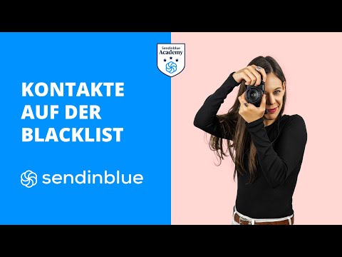 Kontakte auf der Blacklist (Sendinblue Tutorial) | E-Mail-Marketing-Kurs (18/62)