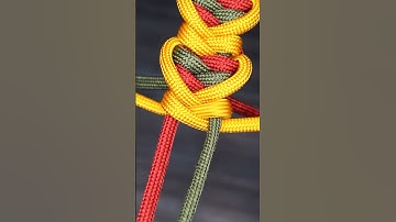 Gold Heart paracord bracelet #shorts #paracord #bracelet #handmade  #knot