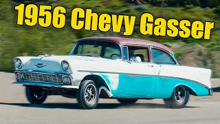 Extremely Loud 1956 Chevy Gasser! by Four Speed Films 14,512 views 1 year ago 10 minutes