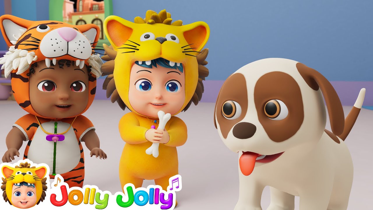 Bingo quiere comida | Jolly Jolly en Español - Canciones Infantiles