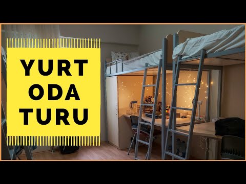 #ÇOMÜ YURT ODA TURU  | ODAMI BİRLİKTE  GEZELİM #betülcengiz #yurtodaturu #yurtturu