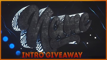 Amazing Intro Giveaway (Read Desc.) [CLOSED]