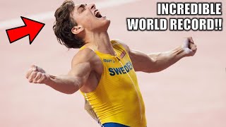 NEW WORLD RECORD!! || Mondo Duplantis Breaks The Pole Vault World Record! - 6.24 Meters