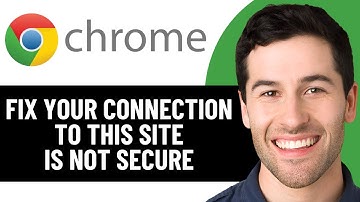 HOW TO FIX YOUR CONNECTION TO THIS SITE IS NOT SECURE CHROME ERROR 2025! (EASY FIX)