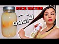 OVERNIGHT RICE WATER SPRAY FOR EXTREME HAIR GROWTH | How To Make Rice Water For Hair Growth