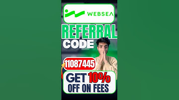 Websea Referral Code : (11087445) Enjoy 10% Off On Trading Fees | Websea Invite Code