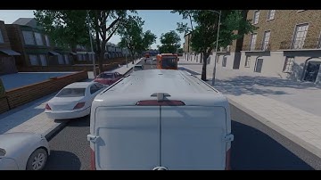 Simulation testing for our autonomous van
