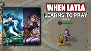 WHEN LAYLA LEARNS HOW TO PRAY INGAME | HEROES ARISE FUSILIA