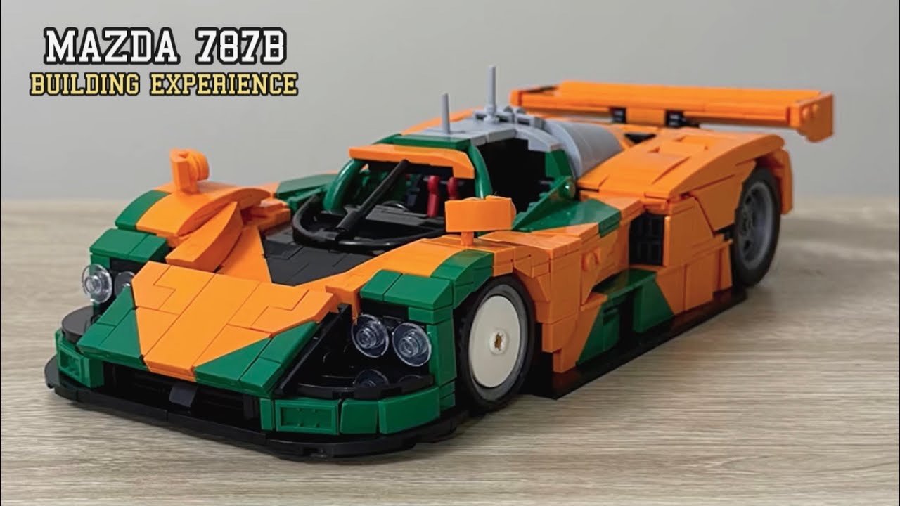 Mazda 787B Building Experience (Set by Letbricks) - YouTube
