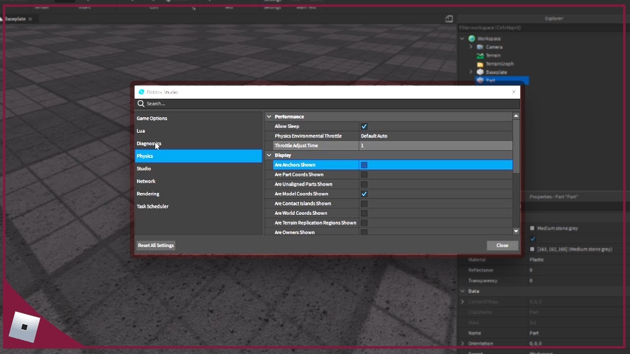 My 2020 Roblox Studio Settings And Plugins YouTube