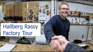 Hallberg Rassy Factory Tour Ellös Sweden. Sailing Breezy Ep 1   HD 1080p