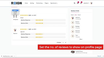 Anonymous Review and Set the Number of Review ‑ BuddyPress & BuddyBoss Platform Member Review