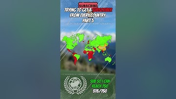 Trying to get a subscriber from every European country 5 #mapping #subscribe