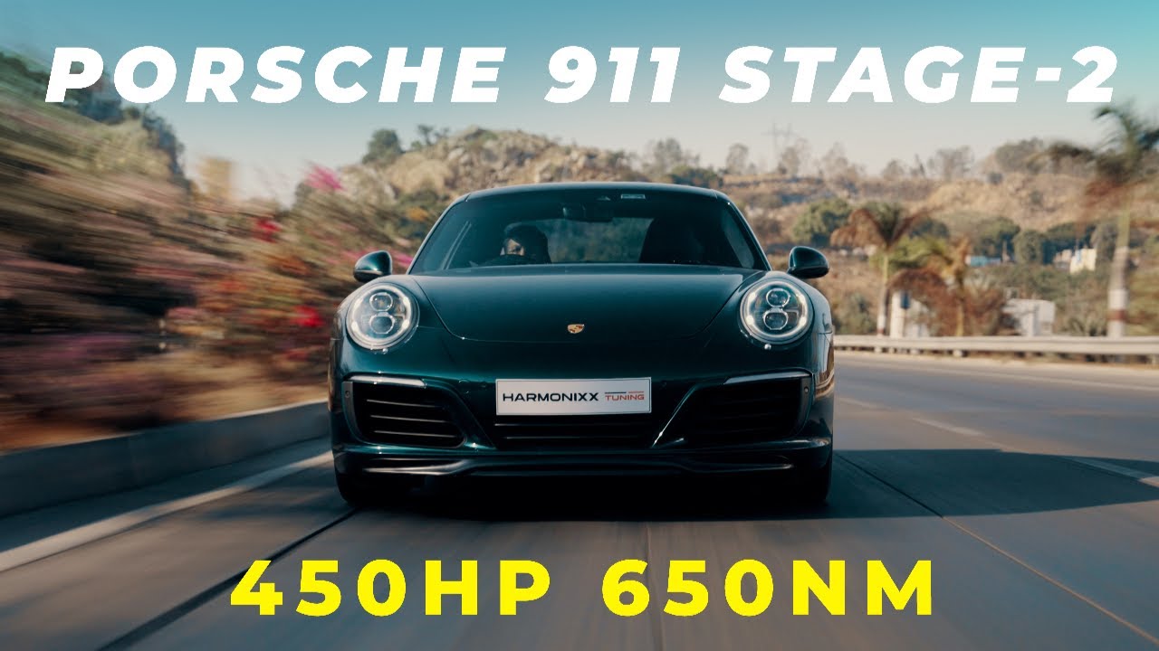 Porsche 911 (991.2) Carrera S Stage 2 - 450HP & 650Nm - YouTube
