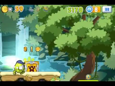 Monster inc. No Sound Jungle Level 4 ios iphone gameplay - YouTube
